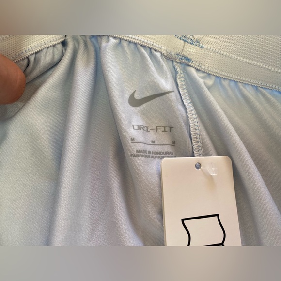 NWT University Sample Nike State Light Blue Dri-FIT Tank Short Set Basketball M - Picture 5 of 13